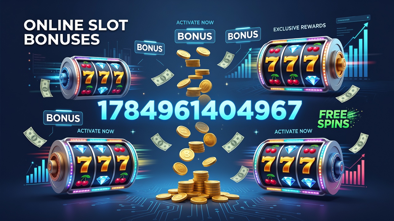 Illustration of slot bonus activation screens and multiplier effects on reels