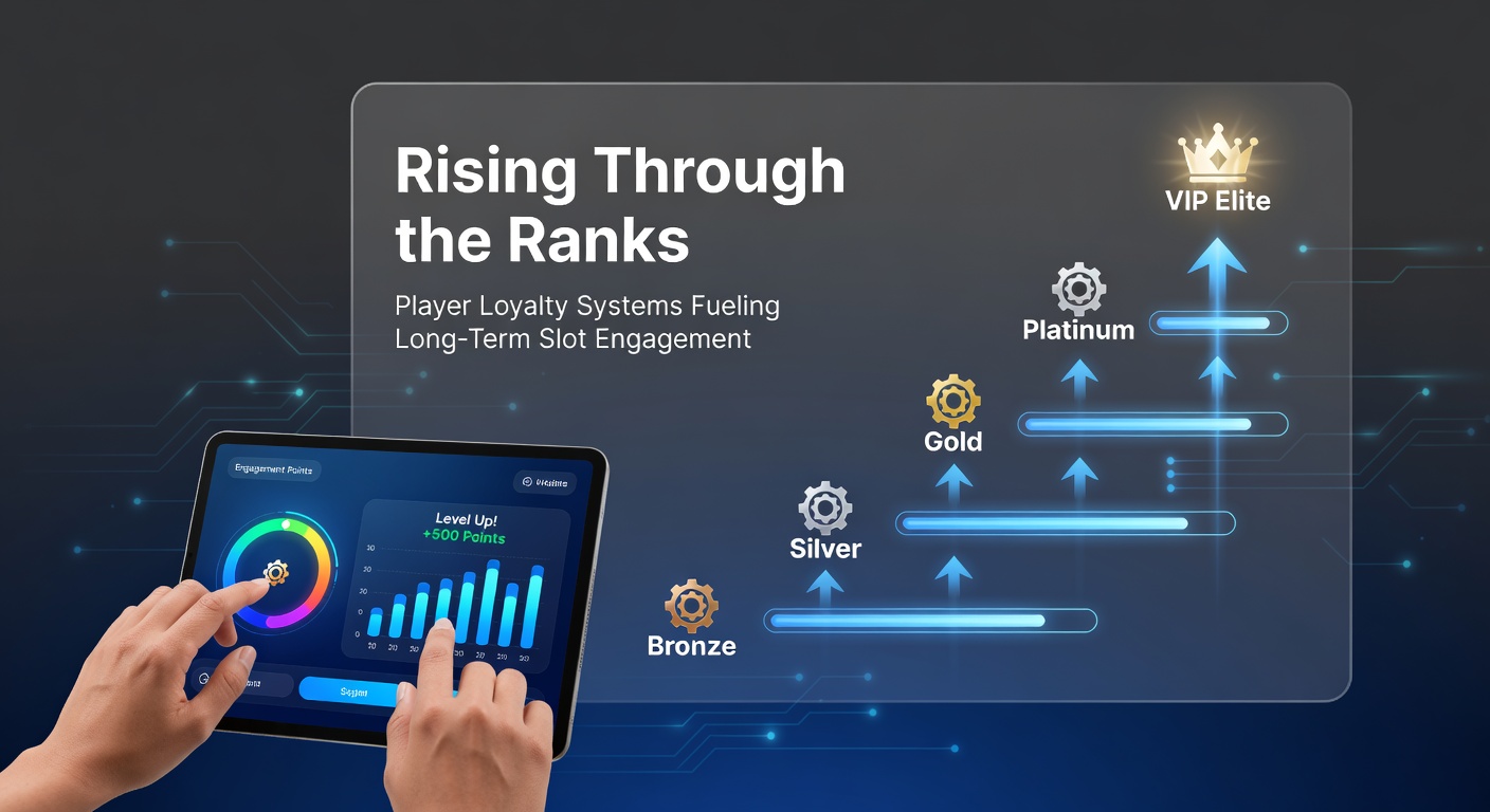 Graph showing retention curves for loyalty tier members versus non-tiered players in slot ecosystems