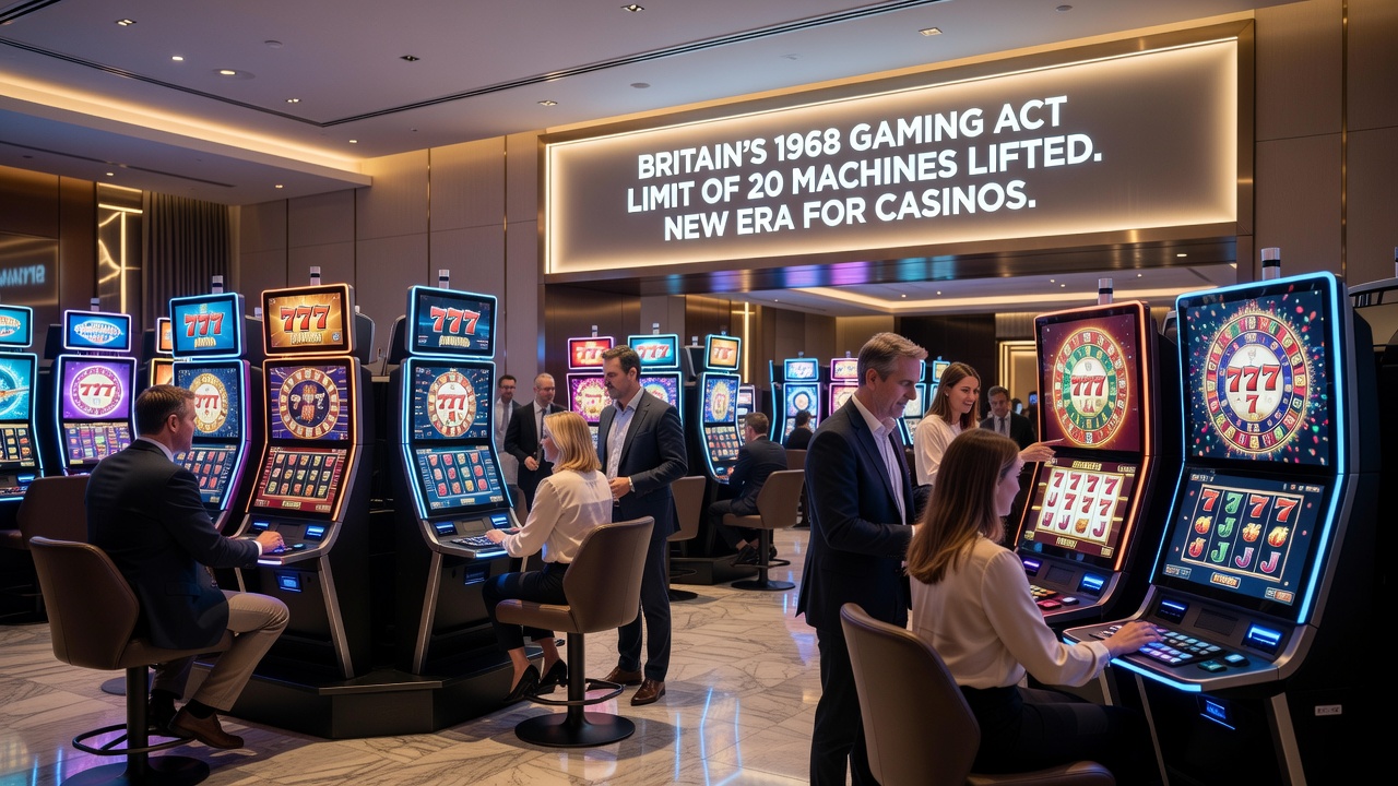 Casino floor planning diagram showing machine placement and table ratios