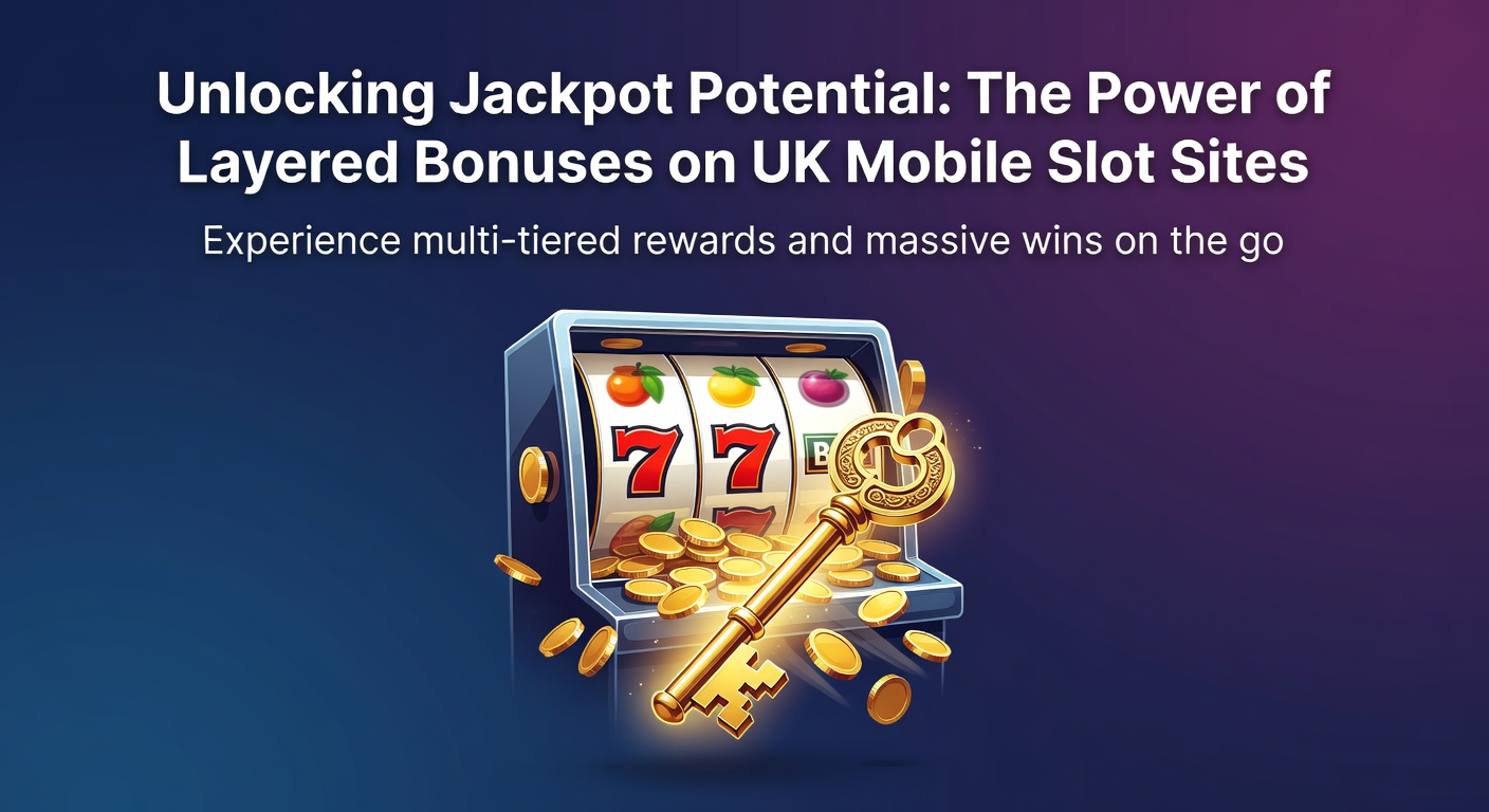 Close-up of a jackpot meter filling up through layered bonus rounds on a mobile slot interface, with cascading symbols and multiplier badges overlayed